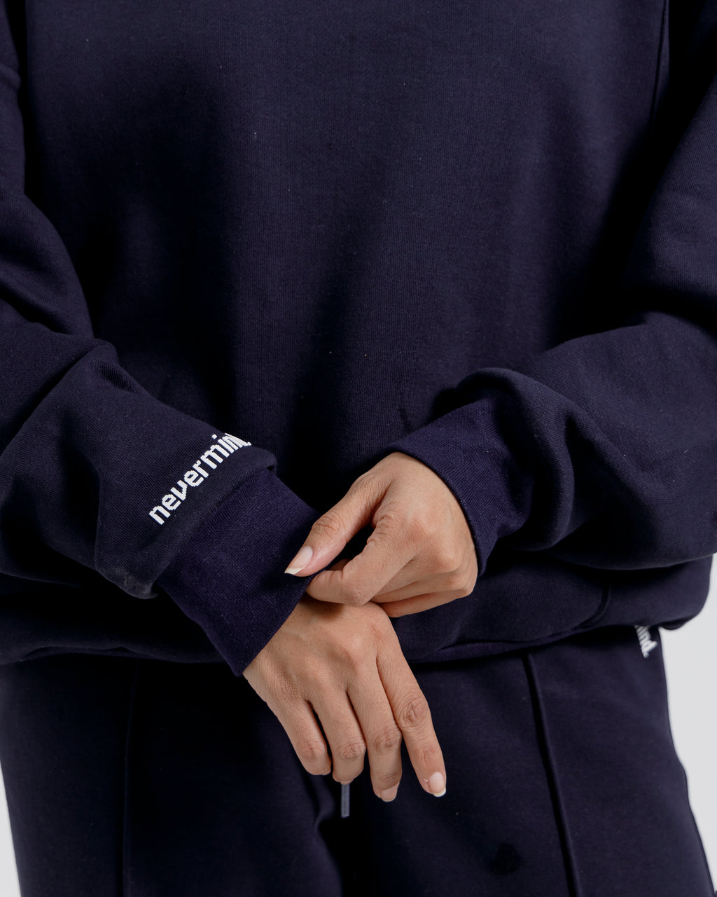 Nevermind Essential Volume I | Deep Navy Blue Hoodie