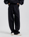 Nevermind Essentials volume I|Black Wide legged Pant for hoodie sets