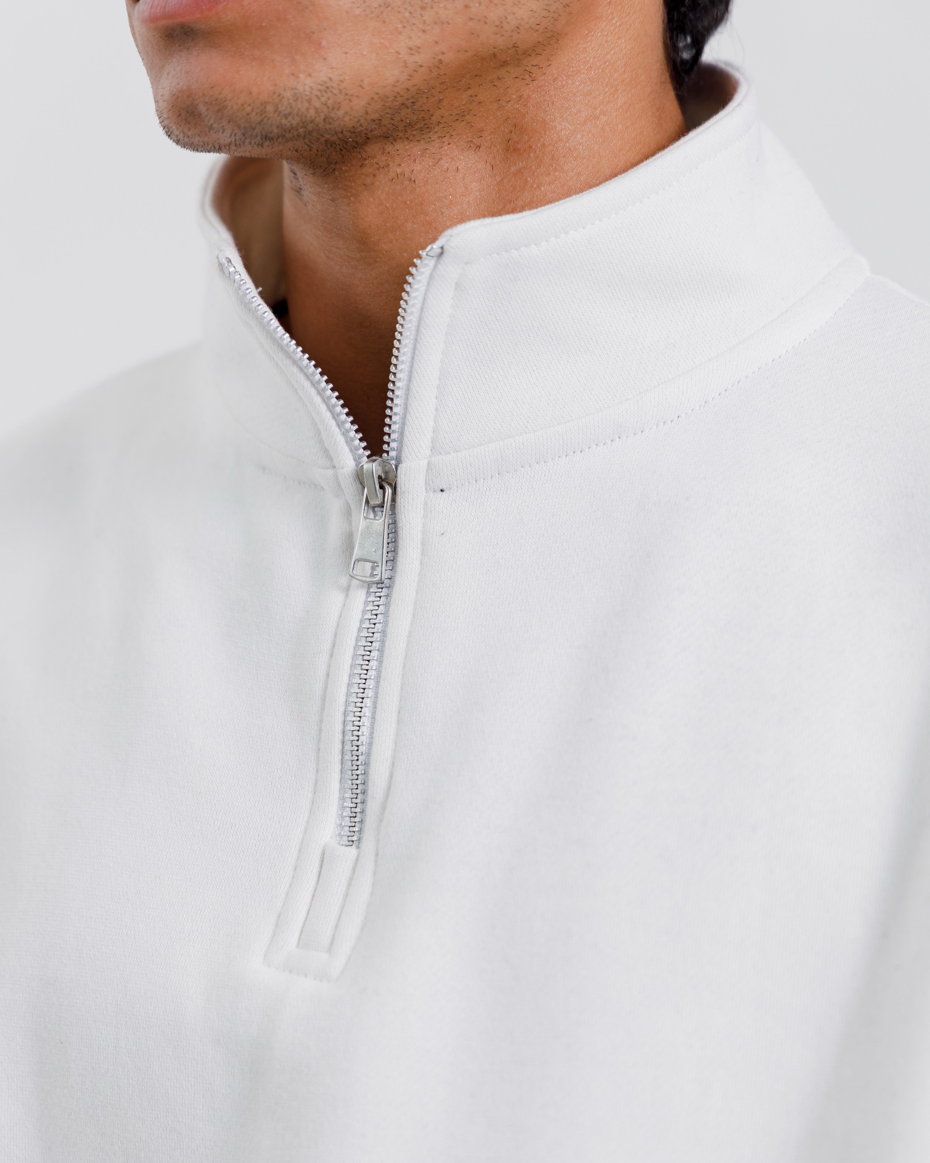 Nevermind Essentials volume I | White Sweatshirt fleece Co-ord set