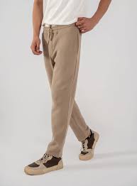 Straight Pants - Brown
